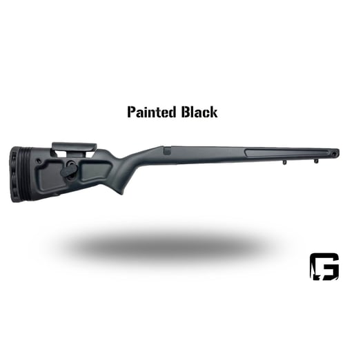 EAGLE PRO SHORT ACTION RIGHT HAND RIFLE STOCK PAINTED BLACK | 615764568385