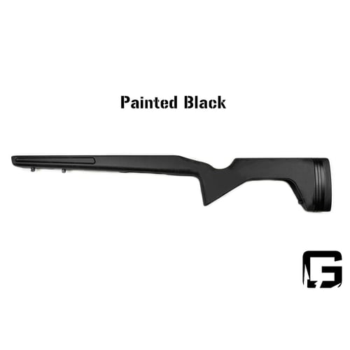 TREKKER SHORT ACTION RIGHT HAND RIFLE STOCK PAINTED BLACK | 615764568422