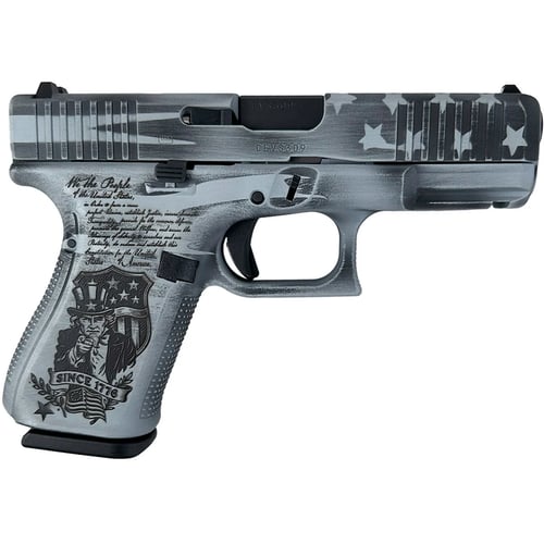 GLOCK 19 GEN5 9MM 4.02 Inch BBL 315RD WE WANT YOU GRAY | 050806032743