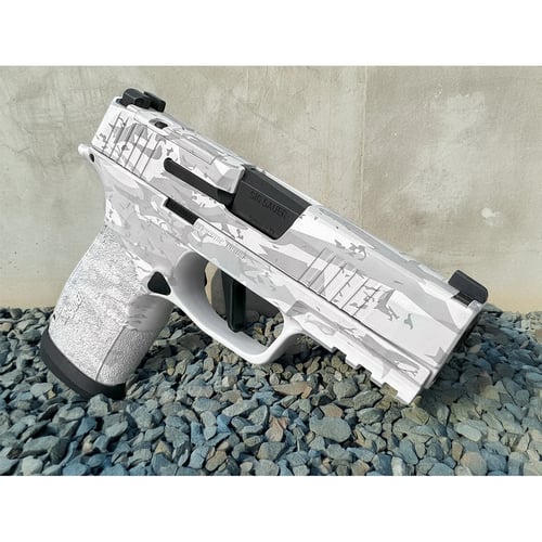 P365XMACRO TACOPS 9MM 3.7 Inch BBL 417RD WHITE MULTI CAMO | 050806032767