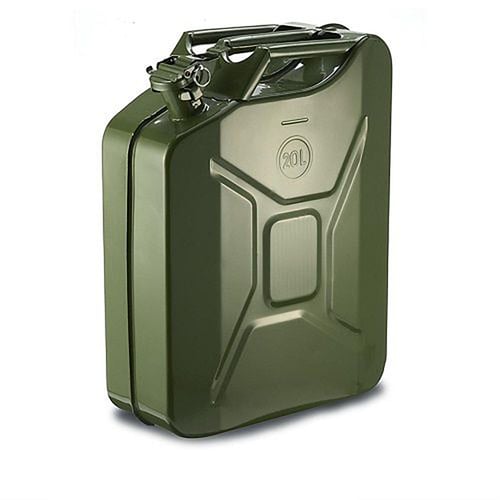 MILITARY STYLE 20L JERRY FUEL CAN O.D. GREEN | 885344362560