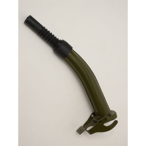 MILITARY STYLE JERRY FUEL CAN SPOUT O.D. GREEN | 885344362577