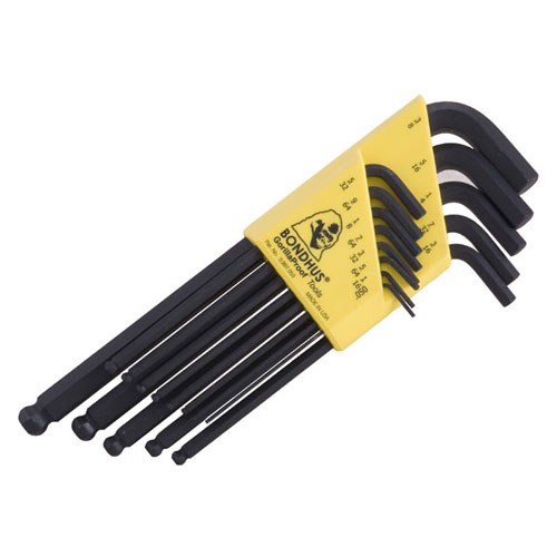 BALLDRIVER STANDARD HEX KEY LWRENCH .053/8 13PIECE SET | 037231109370