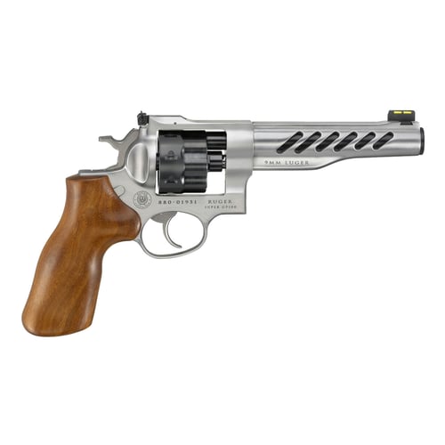 Ruger 5066 Super GP100 Revolver 9MM, 6