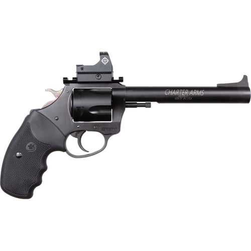 Charter Arms 69965 Mastiff Target Large Frame 9mm Luger 5 Shot, 6