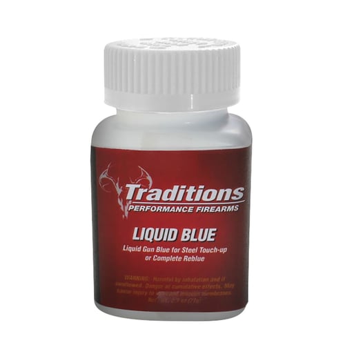 Traditions Liquid Blue Finish 2.7 oz for Muzzleloaders