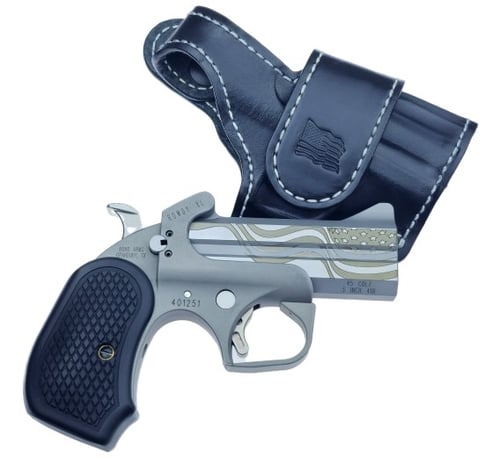 ROWDY XL FLAG 45LC/410 SS 3.5 Inch  HOLSTER  B6 EXTENDED GRIPS | 45COLT410 | 855959001475