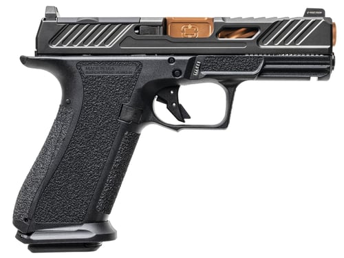 Shadow Systems XR920 Elite Optic Cut Handgun 9mm Luger 17rd Magazine 4 Bronze Barrel Black Grip | 9x19mm NATO | 8100134329304