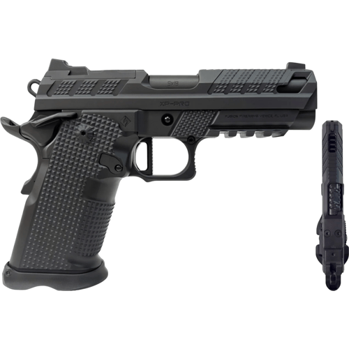 Fusion XP Pro V2 DoubleStack 1911 Handgun 9mm Luger 17rd Magazines 2 4 Ported Barrel Black | 9x19mm NATO | 789049489105