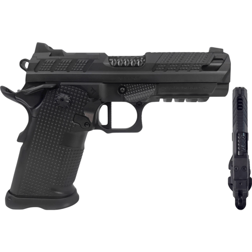 Fusion XP Pro V2 Handgun 9mm Luger 17rd Magazines 2 4 Ported Barrel Black Ambi Thumbledge | 9x19mm NATO | 789049489129