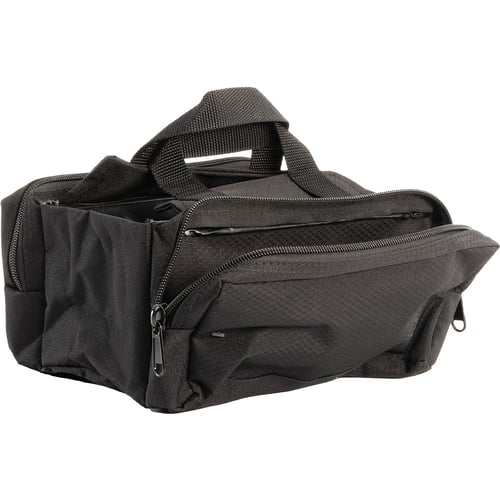 440RS TS 4BOX SHELL PCH BLACKTeam Series FourBox Carrier Black  Accessory Pockets and Flap  Ripstop nylonconstruction  Holds up to four boxes of shells  Two zippered exterior pockets  Folds flat for easy storage  Polyweb handles  Embroidery ready Folds flat for easy storage  Polyweb handles  Embroidery ready | 789816110669