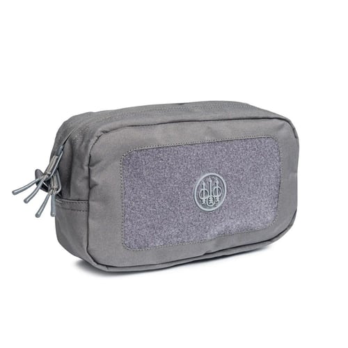 HORIZONTAL UTILITY POUCH WOLF GRAYMolle Dopp Pouch Wolf Gray - 8.5 Inch x 3 Inch x 4.5 Inch - Made of durable, water repellentmaterial - YKK zip closure - Velcro for patches | 008244295374