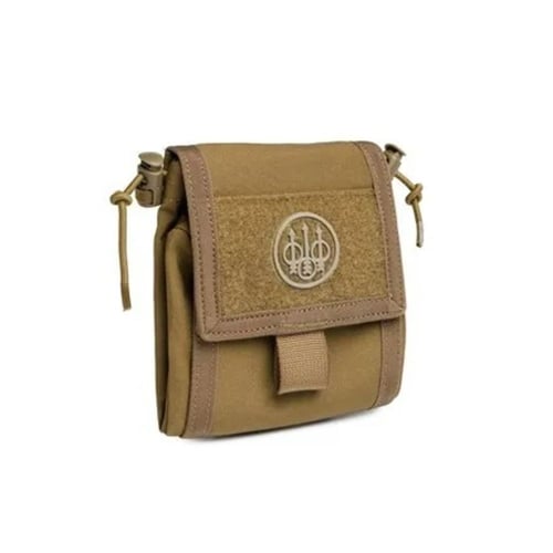 FOLDABLE DUMP POUCH COYOTE BROWNTactical Foldable Dump Pouch Coyote Brown - 4 Inch x 4.5 Inch x 8.5 Inch - Made of durable,water repellent material - Velcro closure - Folding - Inner drawstring - MOLLE systemystem | 008244295398