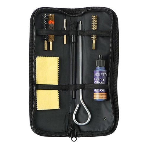 CLEAN FIELD POUCH PISTOL 22Field Pouch Pistol Cleaning Kit 22 Caliber - Aluminum Rod - Wool Brush - Brass brush - Nylon Brush - Loop cleaner - Brush - Cleaning patches - CLP Gun Oil - Beretta Iconic shoulder strap colorsetta Iconic shoulder strap colors | 008244288390
