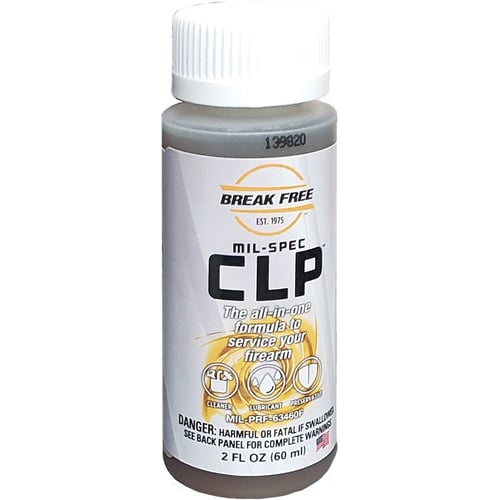 Break-Free CLP201 CLP  Cleans, Lubricates, Prevents Rust & Corrosion 2 oz Bottle 12 PK