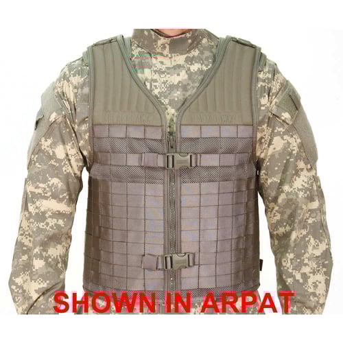 STRIKE - ELITE VEST BLKS.T.R.I.K.E. Elite Vest Black - Heavy-duty nylon mesh - Adjustable up to 6 Inch length - Two large internal zippered mag pouches - Interior Hydration reservoir - Shoulder D-rings - Belt loops secure vest to any web belt - Padded Sniper Shoulderoulder D-rings - Belt loops secure vest to any web belt - Padded Sniper Shoulder | 648018006739