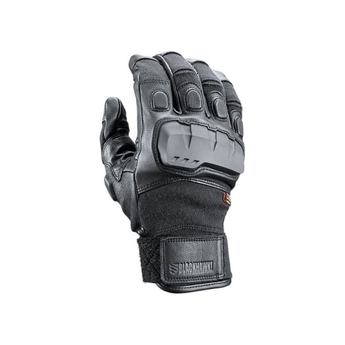 S.O.L.A.G. STEALTH GLOVE BLK LARGES.O.L.A.G Stealth Gloves Black - Large - Touch screen compatible - Hard knuckle- Flame and cut resistance - Leather
