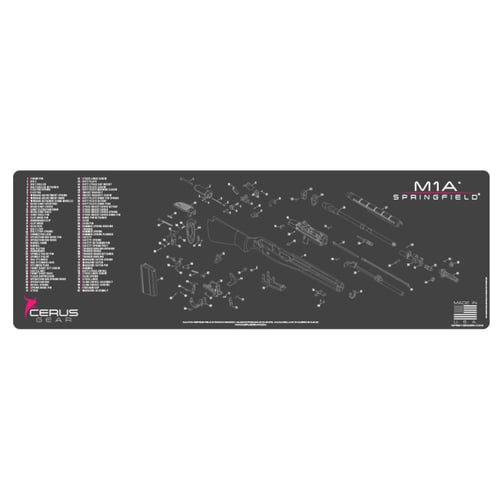 M1A1 SCHEMATIC PINKSpringfield M1A Schematic Rifle Promat Charcoal Gray/Pink - 12