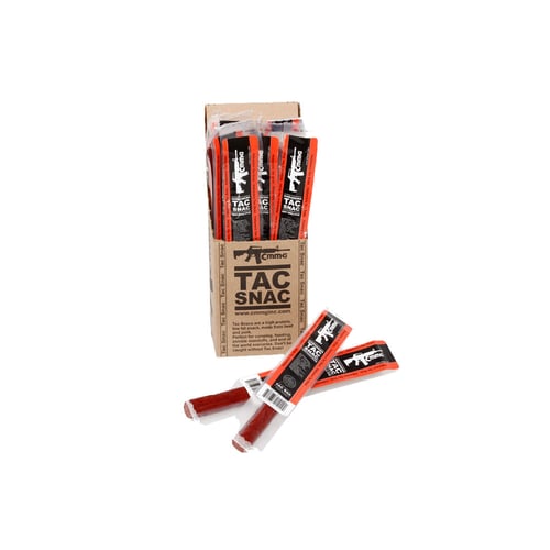 TAC SNACK HABANERO 12-PACKTac Snack Habanero - 12-Pack - Tac Snacs are high protein, low fat snacks, madefrom beef and pork - Perfect for camping, hunting, zombie standoffs, and end of the world scenariosthe world scenarios | 10815835012299
