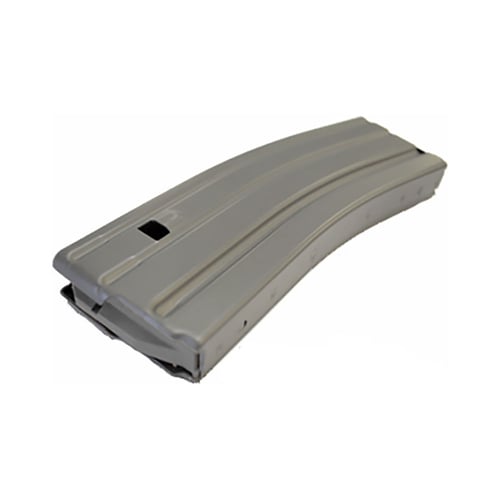 DuraMag 3023002177CP Speed Replacement Magazine Gray with Gray Follower Detachable 30rd 223 Rem, 300 Blackout, 5.56x45mm NATO for AR-15