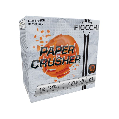 Fiocchi 12FPCRS7 Paper Crusher Extrema 12 Gauge 2.75