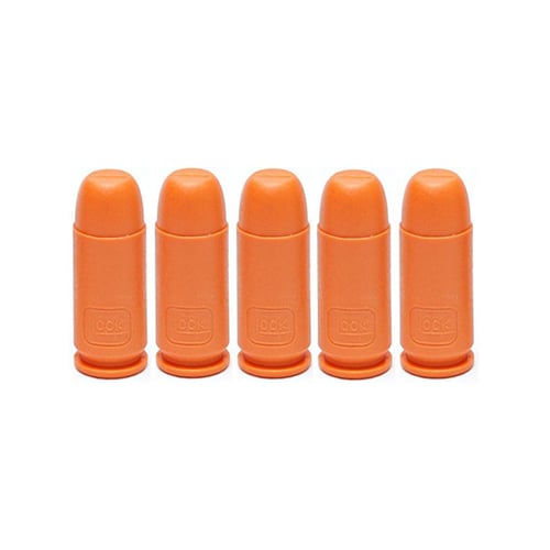 DUMMY ROUNDS .40 50 PKG ROUNDGLOCK DUMMY ROUNDS .40 - Orange - Hard Plastic - Training Rounds - 50 Pack | 646809489013