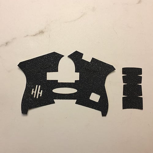 TEXTURED RUBBER GLK 26/27 GEN 3Glock 26/27/28/33/39 Gun Grip Black - Rubber - GEN 3 - Easy to install - Laser cut and can be fully installed in less than 5 minutes - Step by step installation instructions and alcohol cleaning padsinstructions and alcohol cleaning pads