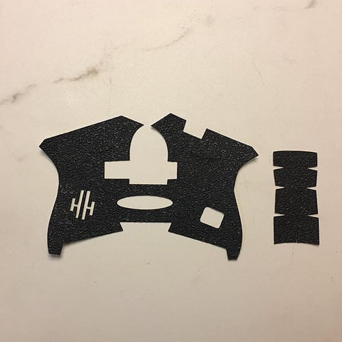 TEXTURED RUBBER GLK 26/27 GEN 3Glock 26/27/28/33/39 Gun Grip Black  Rubber  GEN 3  Easy to install  Laser cut and can be fully installed in less than 5 minutes  Step by step installation instructions and alcohol cleaning padsinstructions and alcohol cleaning pads | 610877717460
