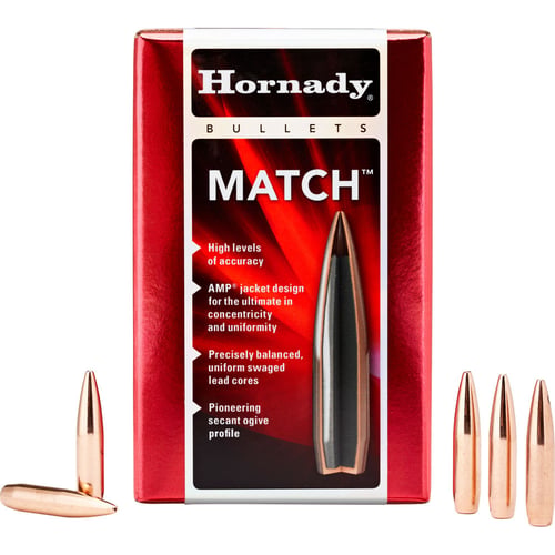 MATCH .30 CALIBER .308 Inch 155GR BTHP W/CANNELURE 2000/BOX | 090255697490