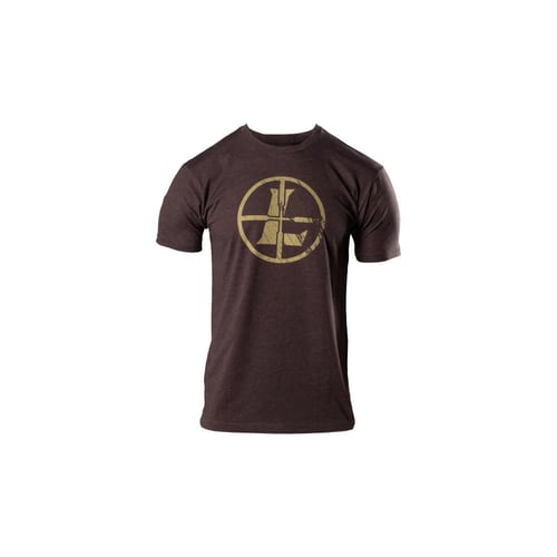 DISTRESSED RETICLE TEE ESPRESSO HTHR LDistressed Reticle Tee Espresso Heather - Large - Side seams and reinforced shoulders - Cotton Polyester blend - Breathable fabric