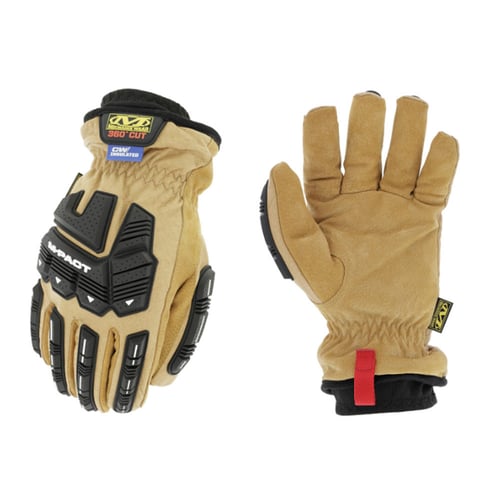 MECHANIX WEAR LDMP-X95-010 Durahide M-Pact Insulated Driver F9-360 Large Tan DuraHide Leather