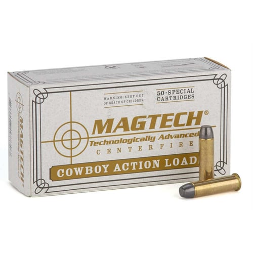 COWBOY ACT 38 SPL 125GR LFN 50RD/BXCowboy Action Ammunition 38 Spl - 125 GR - LFN - 920 FPS - 50/BX - Lead Flat Nose projectiles are used primarily for Cowboy Action Shooting where accuracy and ease of loading are a shooters primary concern. An excellent choice for single acase of loading are a shooters primary concern. An excellent choice for single action revolverstion revolvers