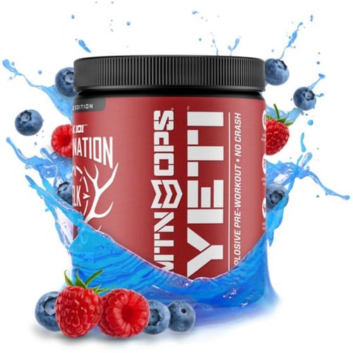 YETI BUGLE BERRY TUBYeti Pre-Workout Bugle Berry - Explosive Sustained Energy - Decreased Muscle Fatigue - Increased Muscle Build - Blood Flow to Muscles - 20 plus hours of Nitric Oxide Boost - Amazing Taste - 30 Servings Per Tubc Oxide Boost - Amazing Taste - 30 Servings Per Tub | 645312437580