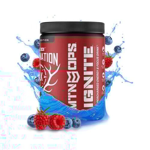 IGNITE BUGLE BERRY TUBIgnite Supercharged Energy Focus Bugle Berry - Smooth Sustained Energy - NO CRASH - Mental Focus, Clarity Cognitive Function - Cardiovascular Endurance 20 plus Hours of Nitric Oxide Boost - 45 Servings per Tub - 1 Scoop Serving sizelus Hours of Nitric Oxide Boost - 45 Servings per Tub - 1 Scoop Serving size | 632096590976