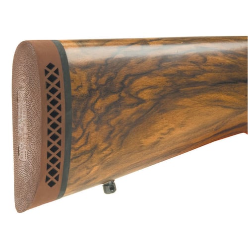 F325 MED BRN 1.1IN BB DLX FIELD PADF325 Deluxe Shotgun & Rifle Field Pad Brown with Black Base - Medium - Stipple Field Face - 5.40