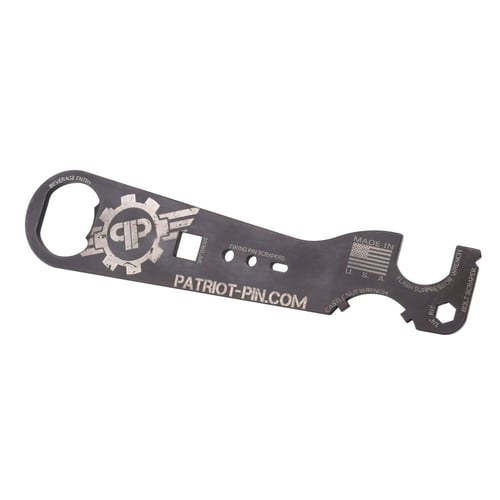 7IN1 COMBO WRENCH AR157-in-1 Combo Wrench Black - AR-15 - Castle Nut Wrench - Flash Suppressor Wrench- 3/8