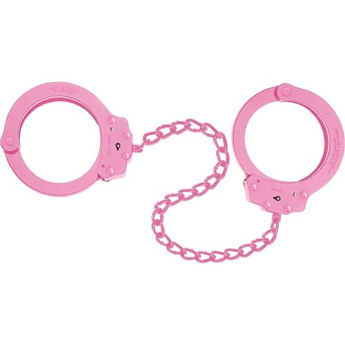 OVERSIZE LEG IRON PINKOversize Leg Iron Pink - Color finish helps to prevent equipment loss by allowing individuals, agencies or departments to more easily identify and track property - EPP fully coats restraints inside and out without interfering with the locky - EPP fully coats restraints inside and out without interfering with the lock mechanismmechanism | 817086010737