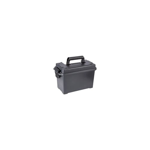 50 CAL DEEP AMMO BOX - BLACKField/Ammo Box Black - .50 Caliber - Medium - Heavy-duty carry handle - Ideal for .50 caliber ammo storage - Modeled after the large .50 caliber ammo box with a reduced footprint - Lockable - Great for toolsreduced footprint - Lockable - Great for tools