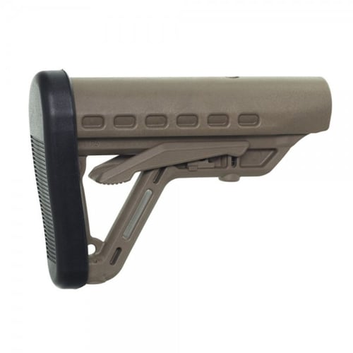 ARCH LW PRF AR15 BUTTSTOCK FDE PLY - COMArchangel Low Profile AR-15 Buttstock FDE - Fits Commercial Tube - The ArchangelLow-Profile AR-15 Buttstock, 6 position M4 style adjustable buttstock designed to fit commercial size buffer tubes - Low-profile design is light weight and comto fit commercial size buffer tubes - Low-profile design is light weight and compact yetpact yet | 708279014161