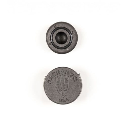 ARCHANGEL M1A RLR BER GRS PUCK TOOL BLKArchangel M1A Roller Bearing Grease Puck Tool - Black Polymer Maintain your M1Arifle in the field/range - Keeps bolts roller bearing greased - Stores and applies grease to the roller bearing - Rubber O-ring seal to prevent grease leaking -es grease to the roller bearing - Rubber O-ring seal to prevent grease leaking - Made in USAMade in USA | 708279013812