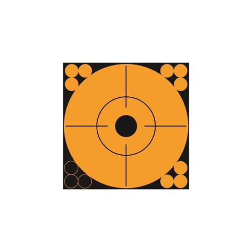 Pro-Shot 6RDOT10 Peel & Stick Target Dots Orange Self-Adhesive Paper No Impact Enhancement 6