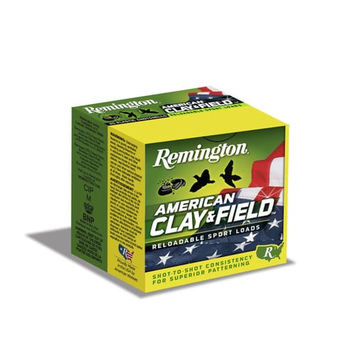 Remington Ammunition 20348 American Clay & Field  12 Gauge 2.75