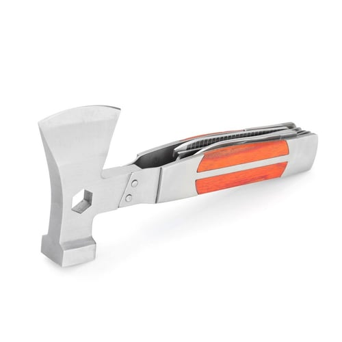 Sheffield 12301 12 In 1 Camper Tool Folding Hatchet 6 InchMulti Tool | 076812123015