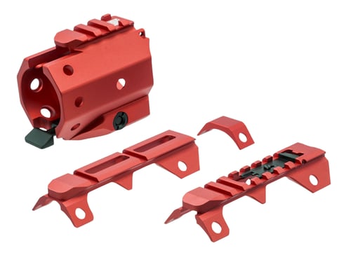 Strike GRIDLOKSIGHTSRED GridLok Sight and Rail Attachments Aluminum Red