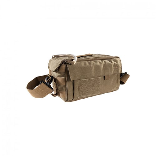 SMALL MEDIC PACK MKII COYOTESmall Medic Pouch MKII Coyote Tan - Detachable shoulder strap - Hip bag with parallel zippers for quick access - Fixation for scissors etc. - Designed to be attachable for e.g. vests, hip belts, etc. - MOLLE system - Medical supplies not inachable for e.g. vests, hip belts, etc. - MOLLE system - Medical supplies not includedcluded