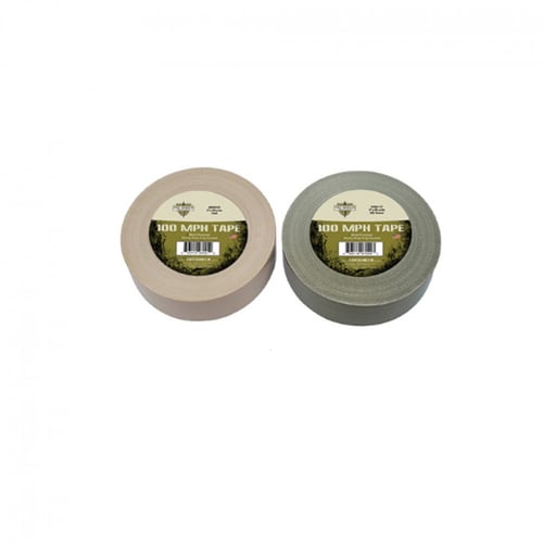 100 MPH TAPE - 2IN X 60 YARDS OD GREEN100 MPH Tape 2in x 60 Yards - OD Green - Heavy duty poly-coated adhesive tape -outperforms traditional duct tape at every level - Superior adhesion and weather resistance - Can be used for quick fixes on equipment in the fieldresistance - Can be used for quick fixes on equipment in the field | 843119070003