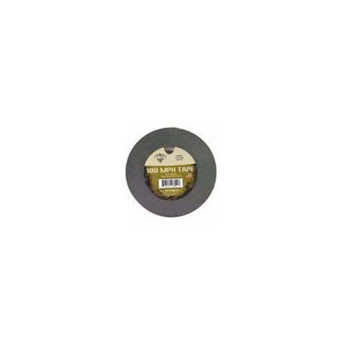 100 MPH TAPE - 2IN X 60 YARDS BLACK100 MPH Tape - 2 Inch/60 Yards Heavy duty - Multi-purpose - Military-grade - Poly-coated - 60 Yards - 2 Inch Wide - Black | 843119035507