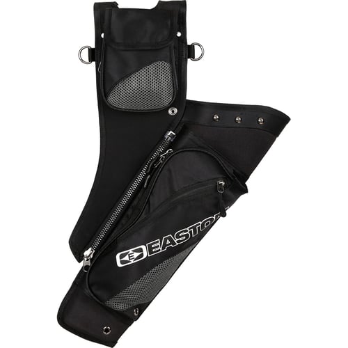 Easton Deluxe Takedown Hip Quiver w/Belt  <br>  Black RH