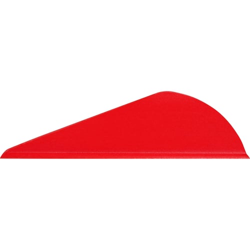 Easton Bully Vanes  <br>  2 in. Red 100 pk.