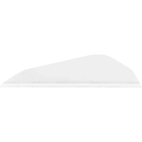 Easton Boattail Bully Vanes  <br>  2 in. White 100 pk.